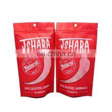 Factory Outlet Stand up Transparent Zipper Lock Matte Spice Powder Packaging Bag thumbnail-5