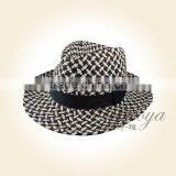2014 Fashion Hat Handmade Straw Hat Lady Hat Woman Hat Beach Hat thumbnail-1