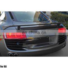 Carbon Fiber Car Spoiler For R8 GT V8 V10 2007-2016 Rear Spoiler thumbnail-2