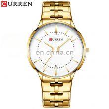 CURREN 8321 Men Quartz All Stainless Steel Strap Watch Specific Gold Wrist Watch thumbnail-4