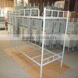 (DL-B1) Folding School Metal Bunk Bed Student Bed With Wooden Plate /Adult Dormitory Bunk Bed thumbnail-2