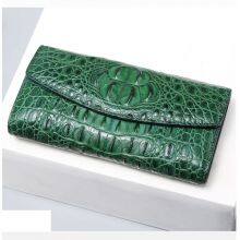 Large-Capacity Crocodile Leather Wallet Women's Long Section 2022 New Women's Leather Handbag Multifunctional Wallet thumbnail-3