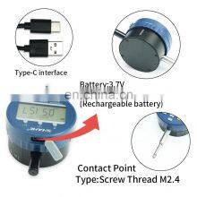 SHAHE NEW Metric/Inch 0-12.7 mm 0.001mm Electronic Indicator With Rechargeable Battery Waterproof Digital Dial Indicator thumbnail-4