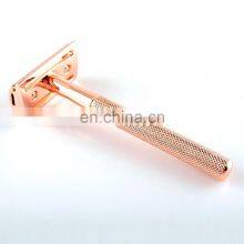 Modern Stylish Man Women Durable Reusable Eo-friendly Reusable Metal Razor Pocket Double Edge Shaving Safe Safety Razor thumbnail-1