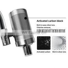 Germs Removal Nano Silver Ion Faucet Water Filters Kitchen Faucet Water Filter Tap Water Purifier With UV Light thumbnail-2
