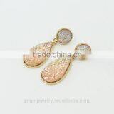 Latest Costume Earrings Jewelry Fashion Druzy Earrings Stud Earrings thumbnail-3