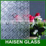 Clear/green/yellow FLora Figured Glass/patterned Glass thumbnail-1