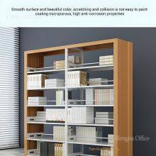 HN-AR9 Double Sided Steel Bookstack for Law Firm Archive, Guardrail Design, 1.26mm Thickness, China Office Furniture Supplier Canada thumbnail-2