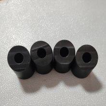 Black POM Rod Pin CNC Machining Turning Machined Plastic End Cap Plug thumbnail-4