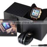 2015 OEM Watch Mobile Phone With 5MP Camera and Leather Band thumbnail-1