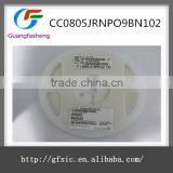 Electronics Component Resititor CC0805JRNPO9BN102 thumbnail-1