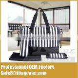 2016 Hot Fashion Stripes 3pcs Diaper Bag thumbnail-1