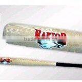 Baseball Bat Ash Wood Natural Finish