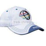 6 panel promotional cap with embroidery