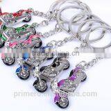 Cheap Hot Sale 3D Simulation Model Motorcycle Metal Key Chain Keyring Jewelry thumbnail-4