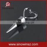 Factory OEM Wine Bottle Stopper With Heart Design thumbnail-4