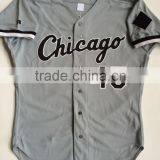 2016 OEM Custom Baseball Jersey Professional 100% Polyester Speedo 200 250 Gsm Baseball Jersey thumbnail-1