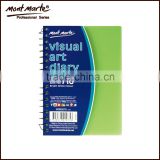 Hot Selling Bright White Colour 120pages 110gsm A6 Visual Art Diary