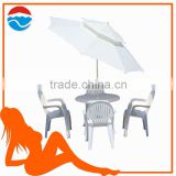 280CM*8K white color luxury parasol umbrella