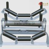 30deg gravity conveyor roller frame for D140mm conveyor roller idler for copper belt conveyor