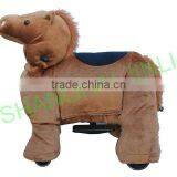 JL-B23 Electric Brown Horse Rides, Ride on Brown Horse, Walking Brown Horse, Brown Horse Scooter,walking Animal thumbnail-2