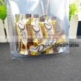Laminated Zip Lock One Side Clear Resealable Aluminum Foil Packaging Bags Factory Price thumbnail-6