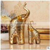 2016 Custom Made Souvenir Wholesales Decorative Resin Elephant Statues thumbnail-2