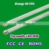8W Warm White 4000~4500k LED Tube Waterproof T5