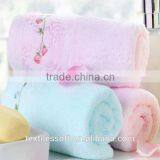 Wholesale100% Cotton Plain Solid Color Embroidery Fancy Face Towel
