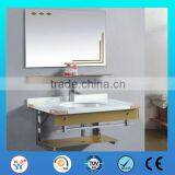 2014 hot sell bathroom marble table ,ceramic basin