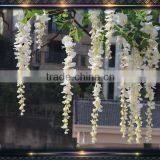 Party Hall Decoration White Wisteria Plant thumbnail-2