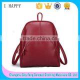 2015 custom design fashion ladies colorful leather backpack wholesale