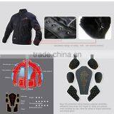 Mesh Motorcycle Street Riding Jacket JK40 CE Inner Protectors Zipper Jackets thumbnail-4