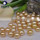 wholesale 9-10mm loose golden south sea pearls wholesale
