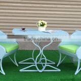 2015 NEW BULE OUTDOOR WICKER CUBE TABLE SET thumbnail-2