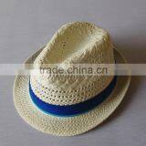 Women Paper Straw Sun Hat Multi-color With Hollow-out Decorative Pattern thumbnail-1