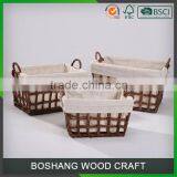 Cheap Wholesale Christmas Wicker Storage Baskets thumbnail-1