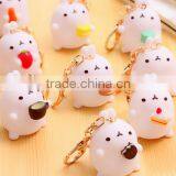The Rabbit Cartoon Pendant Key Chain Couple Handbags Accessoriest PN6434 thumbnail-3