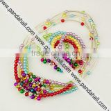 Fashion Imitation Acrylic Pearl Jewelry Sets for Kids(SJEW-JS00361)