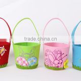 New arrival storage easter fabric bucket easter basket