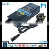 Switch Adapter 24v 4A 96w ac dc Adapter/power Adapter UL/CUL GS CE SAA FCC Approved (2 Years Warranty) thumbnail-2