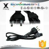 Power Cable With Swiss Plug to IEC C5 Mickey Mouse Connector