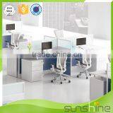 Top Quality Office Furniture/Customized Office Desk 4 Person Workstation Partition Staff Room thumbnail-5