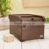 Unfinished Wooden Kitchen Mixed Grain Rice Storage Box thumbnail-5