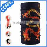 Cool Magic Black Dragon Printed Flag Bandana thumbnail-1