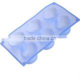 6 Cavity Cylinder Silicone Cake Mould thumbnail-1
