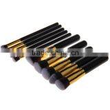 Professional Makeup Brushes Set Premium Cosmetics Synthetic Kabuki 10pcs Quality Choice thumbnail-2