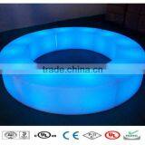 Plastic , Eco Friendly LED Bending Stool Chair