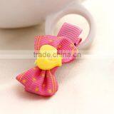 New Style With Sweet Heart Button Multi Color Boutique Grosgrain Hair Clip Fancy Hailgrips thumbnail-4