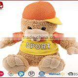 2016 Cool Sport T-shirt Teddy Bear Plush Stuffed Toy Soft Teddy Bear thumbnail-1